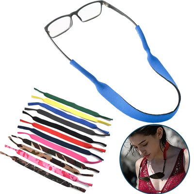 1-5pcs Floating Glasses Sunglasses Stretchy Band Strap Belt Cord Holder Neoprene Sunglasses Eyeglass Band Floater Cord 42*2cm