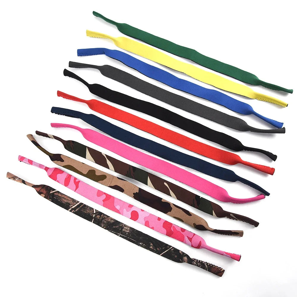 1-5pcs Floating Glasses Sunglasses Stretchy Band Strap Belt Cord Holder Neoprene Sunglasses Eyeglass Band Floater Cord 42*2cm