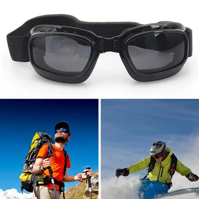 Multifunctional Motorcycle Glasses Anti Glare Motocross Sunglasses Sports Ski Goggles Windproof Dustproof UV Protection Eyewear