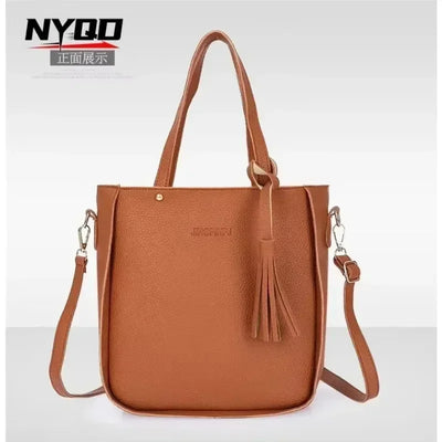 4pc Shoulder Tote Bags for Women Bucket Messenger Bag Mochila Luxury Purse Girls Hand Bag Ladies Bolsos De Mujer Сумка Женская