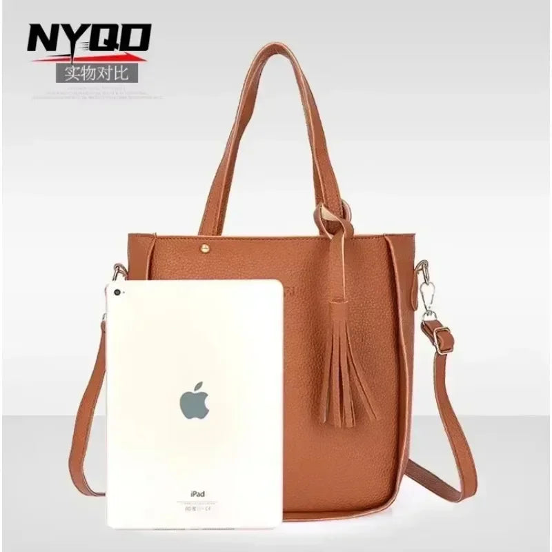 4pc Shoulder Tote Bags for Women Bucket Messenger Bag Mochila Luxury Purse Girls Hand Bag Ladies Bolsos De Mujer Сумка Женская