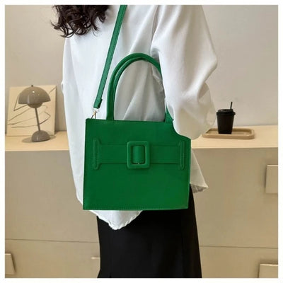 Blue 2024 Woman Bag Fashion Shoulder Trend PU PVC Girl Lady Bags Handbag Cosmetic Case Purses Tote Women's Hand Bag for Women