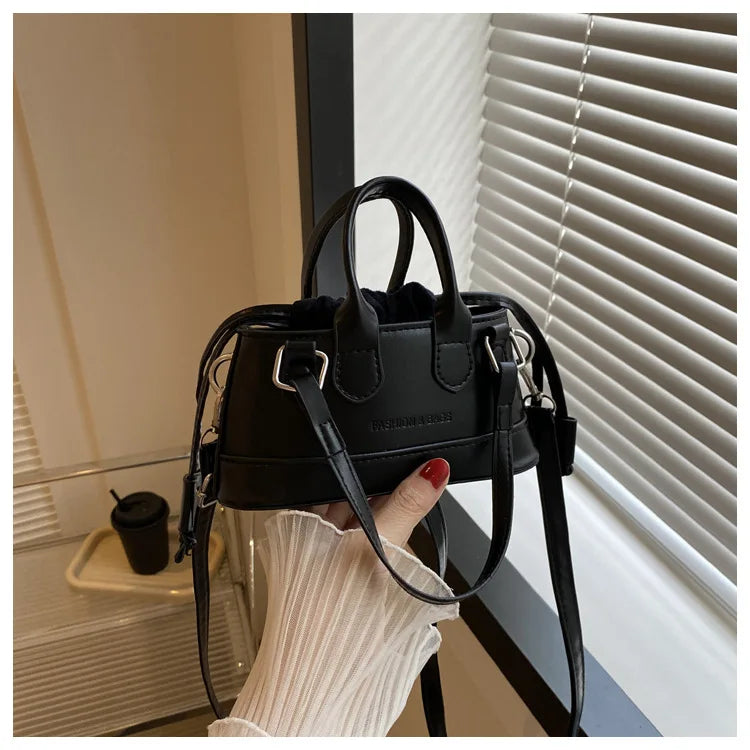 Purple Fashion Woman Bag Trend Shoulder PU PVC Girl Lady Bags Handbag Cosmetic Case Purses Tote Women's Hand Bag for Women